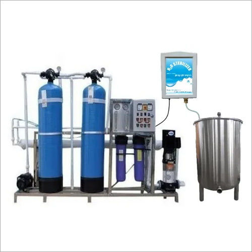 Full Automatic 500 Lph Ro Plant With H2O Sterilizer