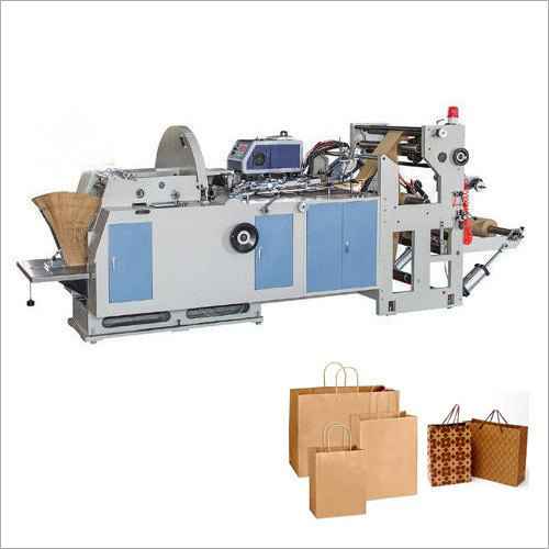 Semi Automatic Paper Bag Making Machine