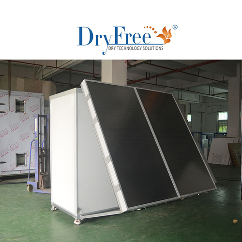 Energy Saving Heat Pump Solar Cherry Dehydrator - Stainless Steel, 2800x1100x2200 mm, 600 kg Weight, 3.7 kW Power | Efficient Hot Air Drying, Smart Automation Control, Low Carbon Emission, Versatile Application