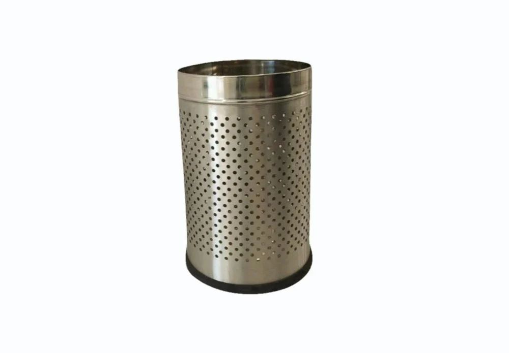 Stainless Steel Perforated Pedal Bin - Capacity: As For Costmer Kg