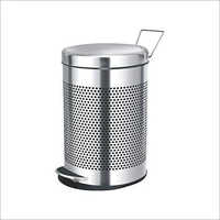 Stainless Steel Perforated Pedal Bin