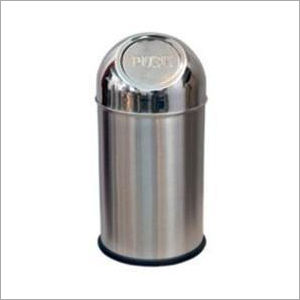 Stainless Steel Push Can Dustbin