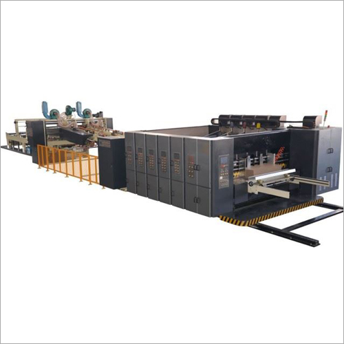 High Speed Flexo Printer Machine Folder Gluer Inline