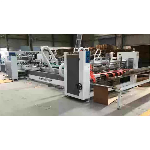 Automatic Carton Stitcher With Gluer