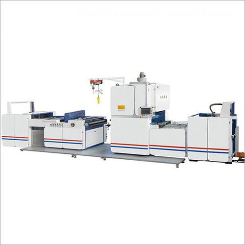 Automatic Water Base Filming Laminating Slitting Machine By HEBEI GOLDENPACK MACHINERY MANUFACTURE CO. LTD