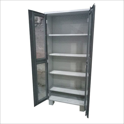 Glass Door Office Almirah - Quality Steel Metal | Moisture Resistant, Versatile Sizes and Colors