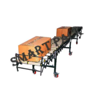 Expendable Roller Conveyor - Pvc Rollers, 600mm Width, 2000-4800mm Length | 80kg Loading Capacity, Low Maintenance, Efficient Operation, Automatic And Manual Controls