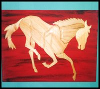 wooden antique wall hanging