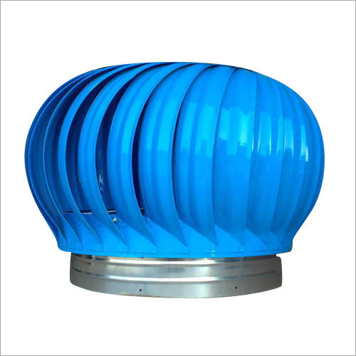 Blue Cast Iron Turbine Air Ventilator