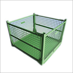 Metal Pallets Cage By RASHMI STORAGE AND DISPLAY SYSTEM