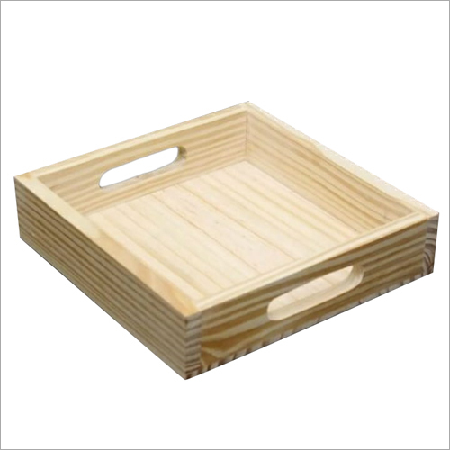 Polished Wooden Tray