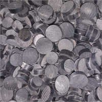 Metal Cow Horn Button