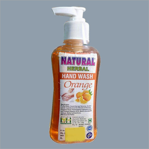 500 ml Natural Herbal Orange Hand Wash