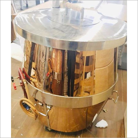 S Steel Top Copper Tandoor