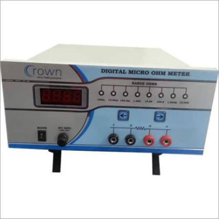 4 A Digit Digital Micro Ohm Meter