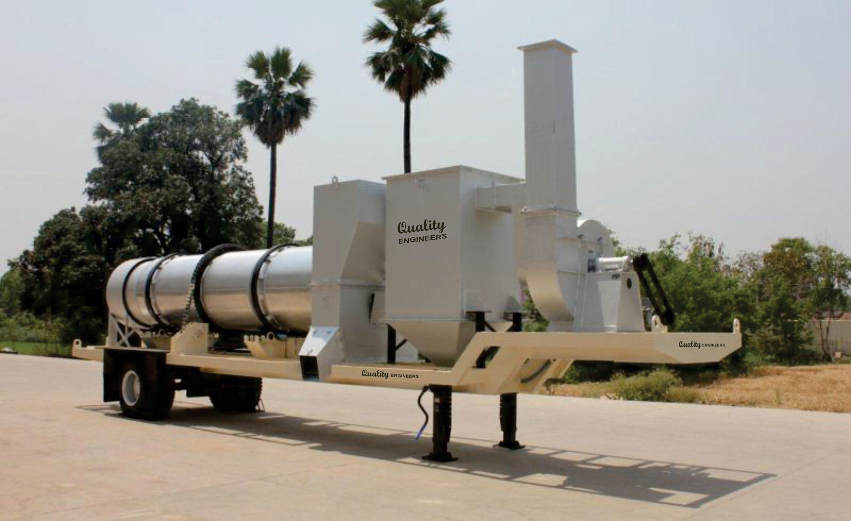 Mobile Asphalt Drum Mix Plants