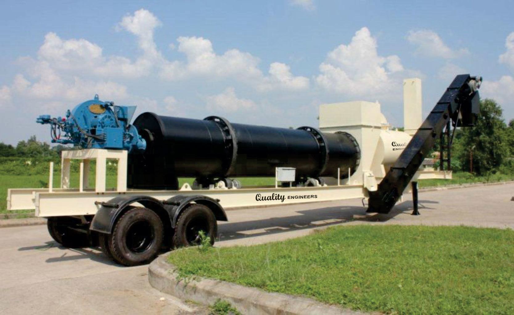 Mobile Asphalt Drum Mix Plants