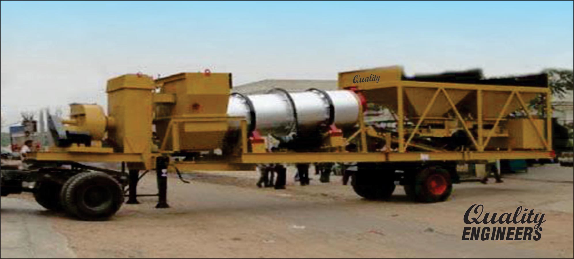 Mobile Asphalt Drum Mix Plants