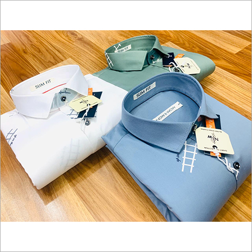 Mens Slim Fit Plain Shirts - Cotton Material | Sleek Design, Tailored Fit, Versatile Wardrobe Essential for Stylish Men