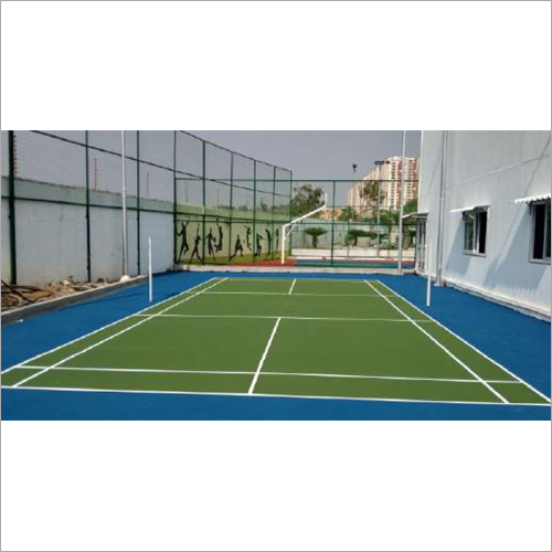 Outdoor Tennis Court By GROUND THEORY LLP