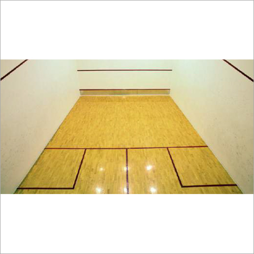 Wooden Floor Squash Court By GROUND THEORY LLP