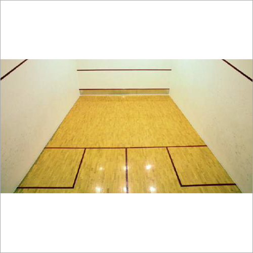 Wooden Floor Squash Court