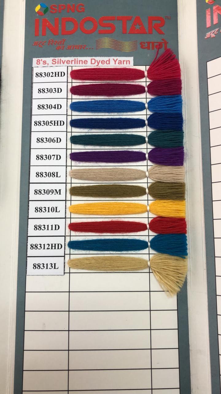 8s Melange Dyed Yarn
