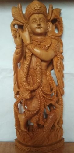 Washable Wooden Krishna