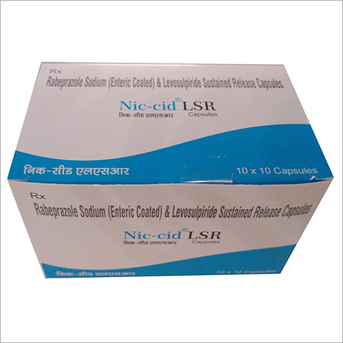 Rebeprazole Sodium 20 mg And Levosulpiride 75 mg Capsule