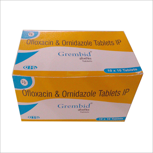 Ofloxacin And Ornidazole Tablet IP