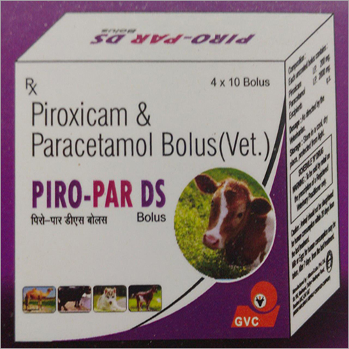 Piroxicam And Paracetamol Bolus