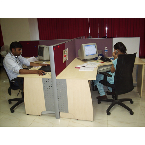 Wooden Workstation Office Table
