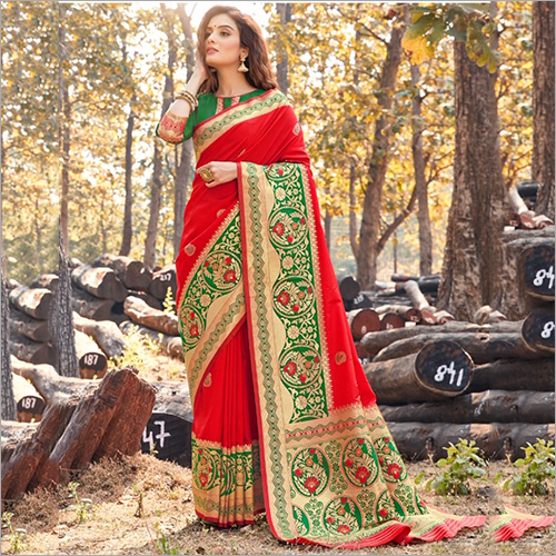 Available In Different Color Kanjivarm Silk Saree