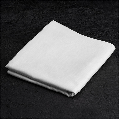 White Rayon Slub Fabric