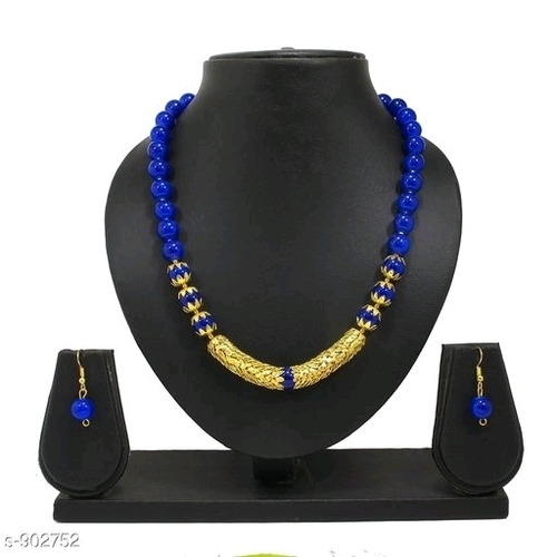 Glass Beads Mala Necklace