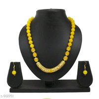 Glass Beads Mala Necklace