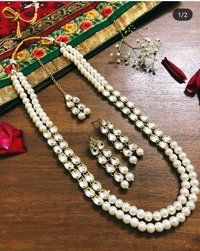 Kundan Mala Set with Earrings