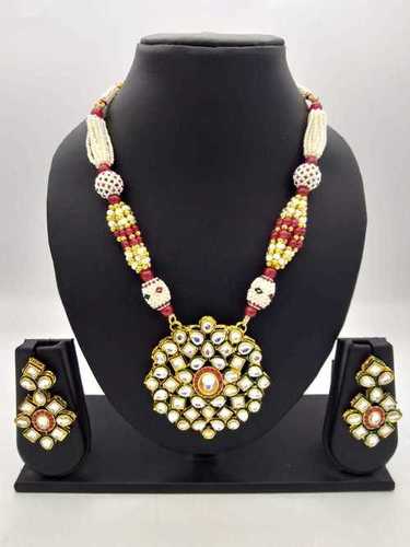 Kundan Pendant Necklace By NEWVENT EXPORT