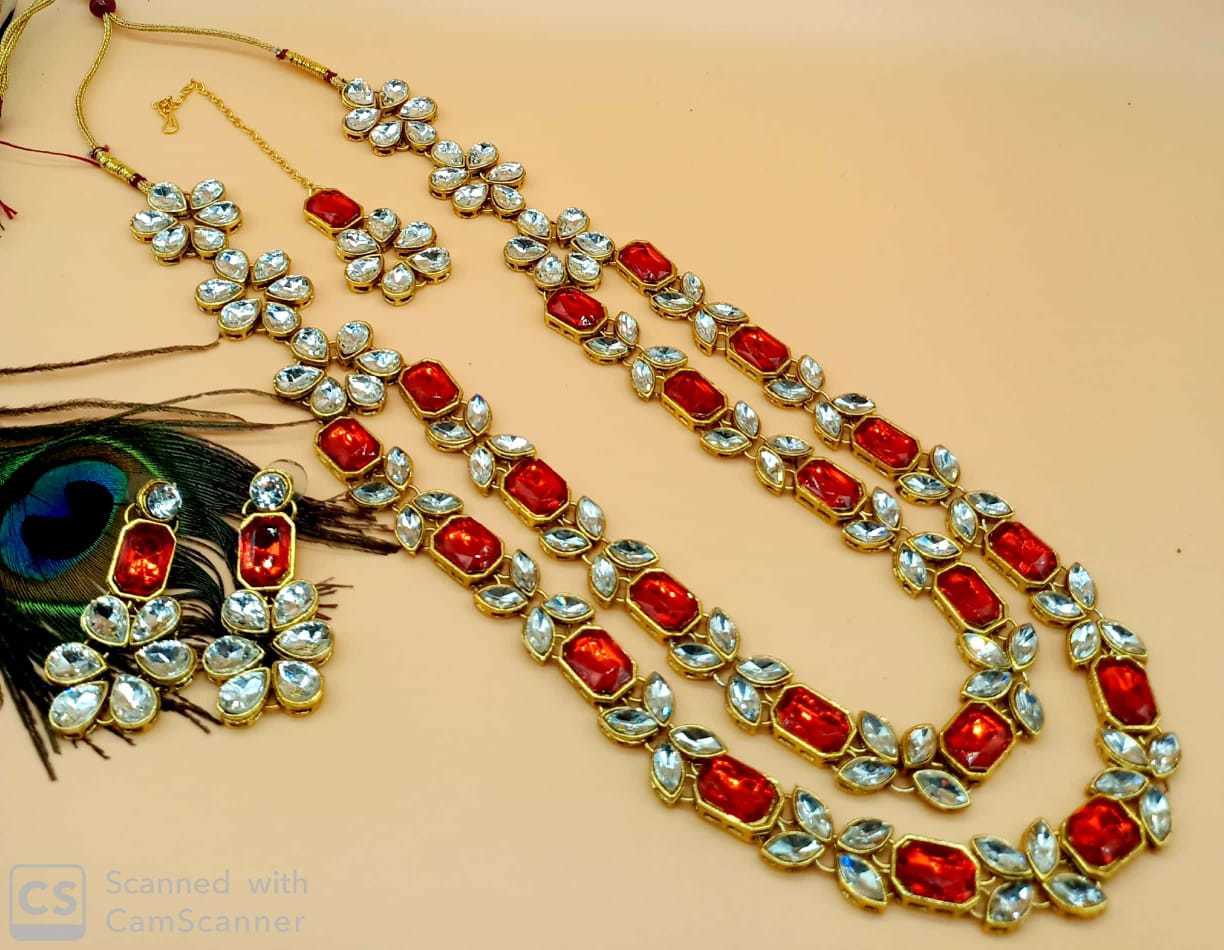 Two Line Kundan Mala Set