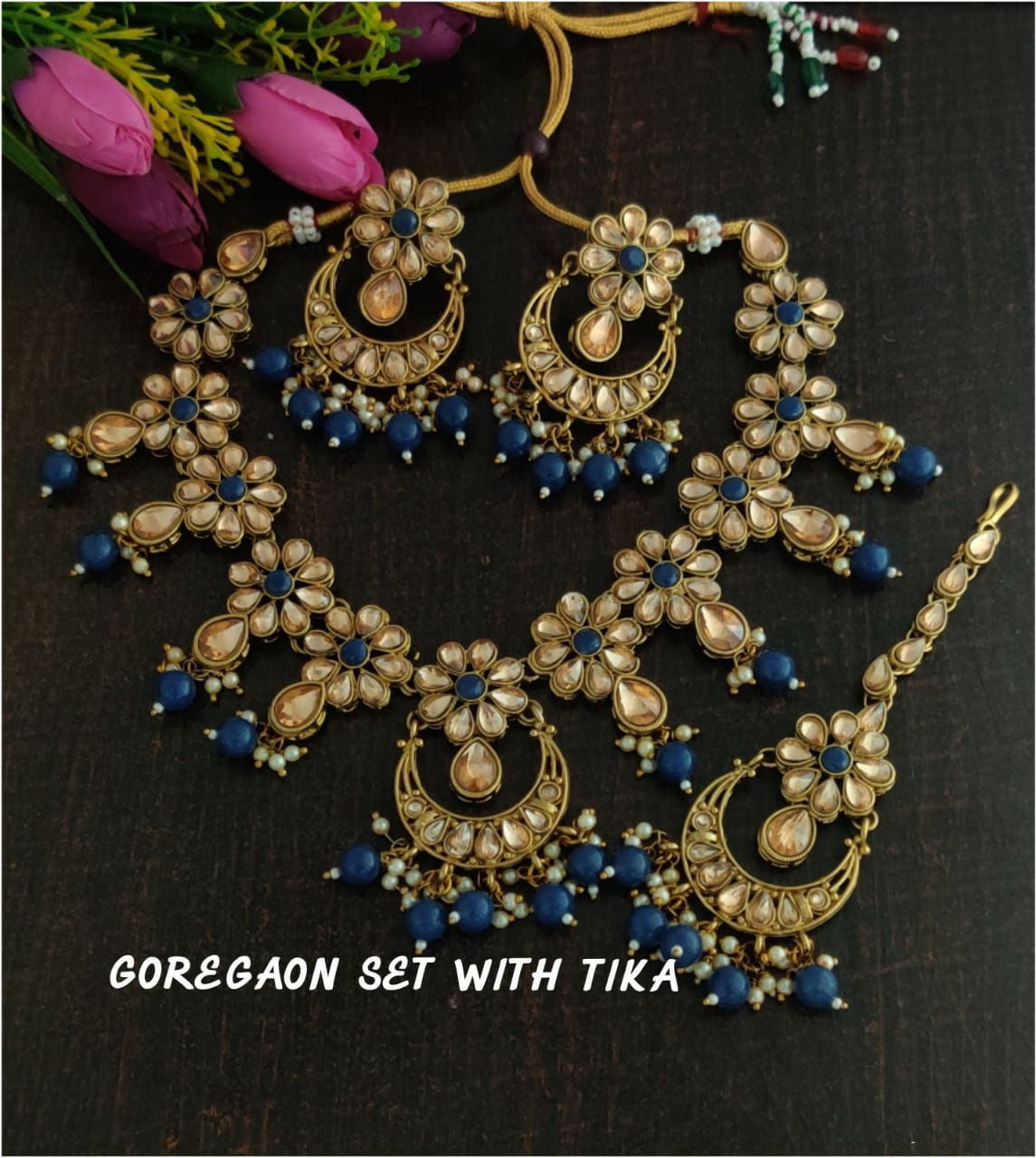 Kundan Artificial Necklace Set