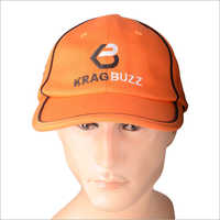 Orange Mens Casual Cap