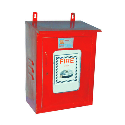 Rectangular Powder Coated Mild Steel Single Door Fire Hose Reel