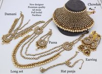 Wedding Bridal Full Necklace Set with All Accessories