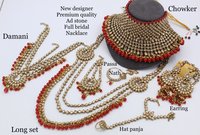 Wedding Bridal Full Necklace Set with All Accessories