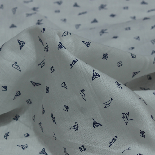 Linen Print Fabric