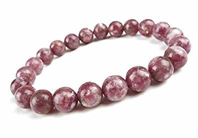 Lepidolite Agate Bracelet