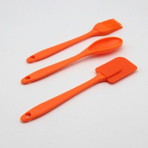 Red Spatula Brush -Silicon Rubber