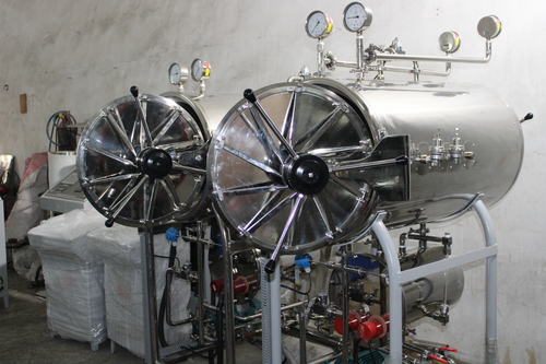 Horizontal Stainless Steel Autoclave