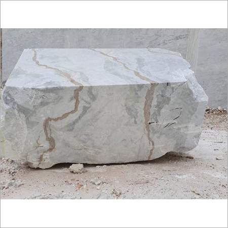 White and Brown Mix Marble By BAJRANG MARBLE