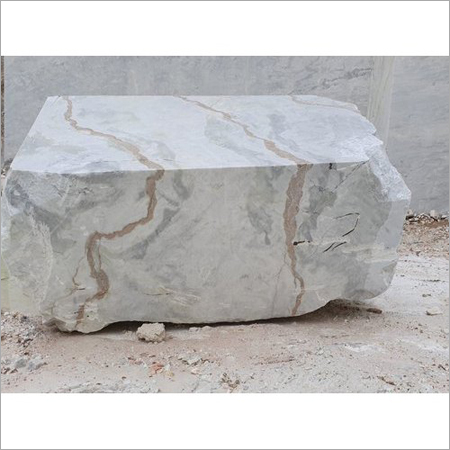 White and Brown Mix Marble